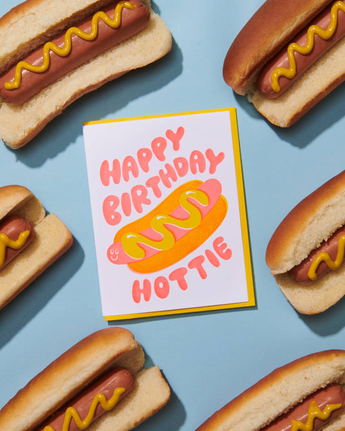 Happy Birthday Hottie Card