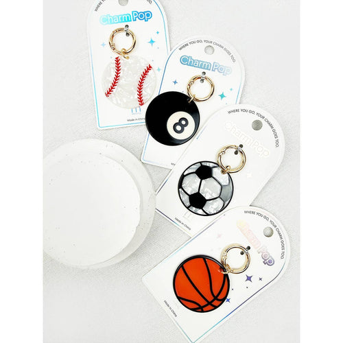 Sports Key Charm - Assorted