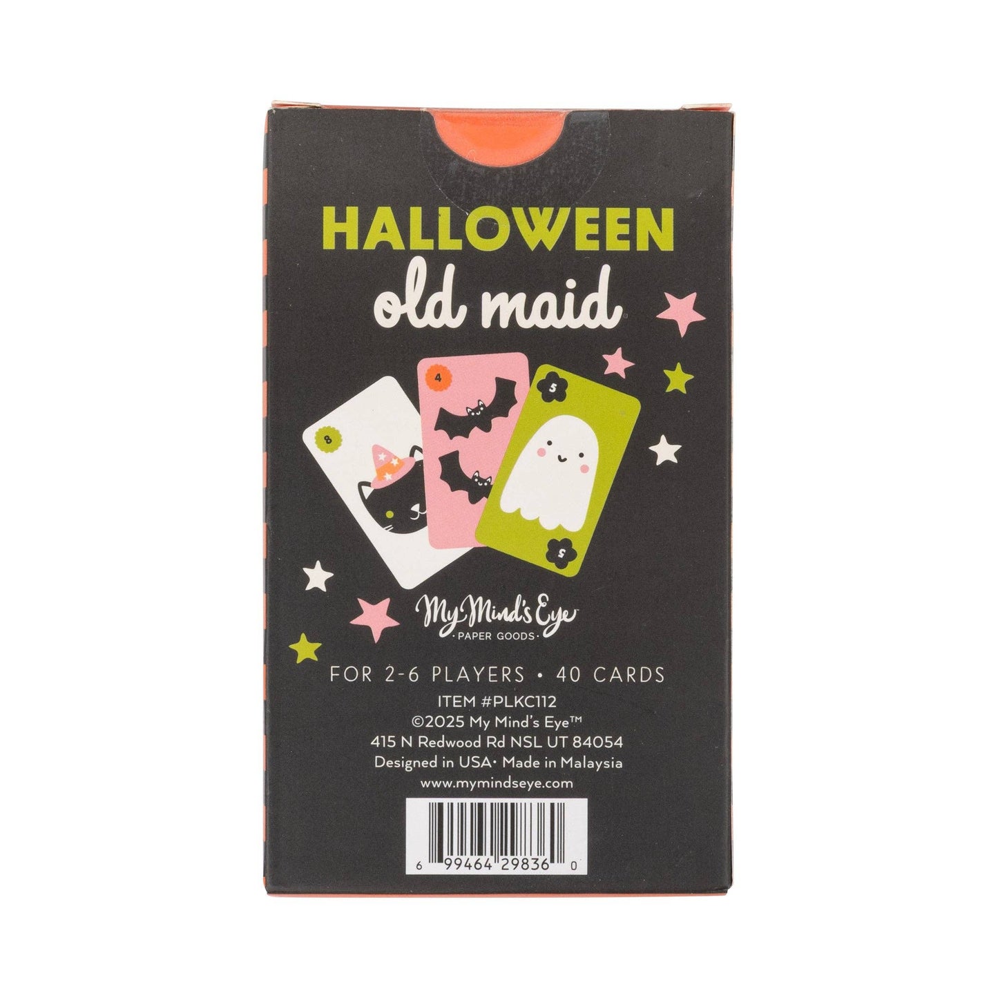 Halloween Old Maid Card Game