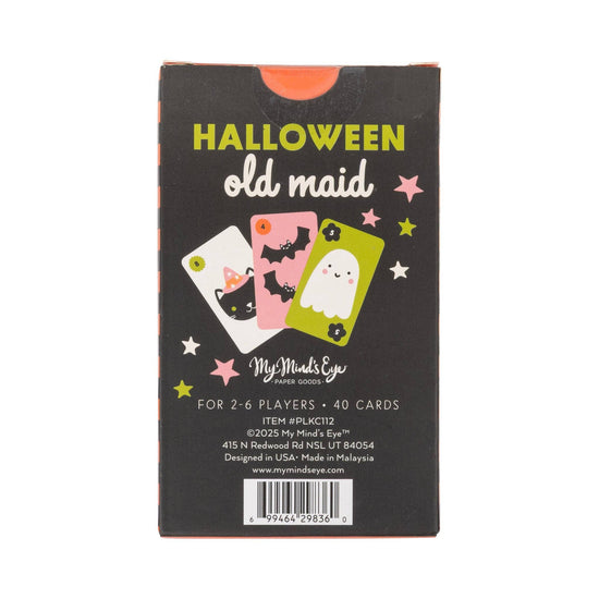Halloween Old Maid Card Game