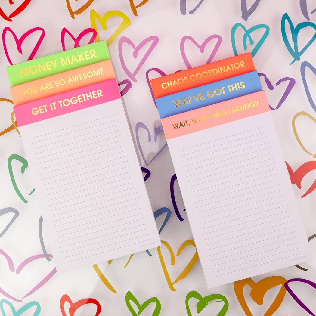 Chaos Coordinator Notepad
