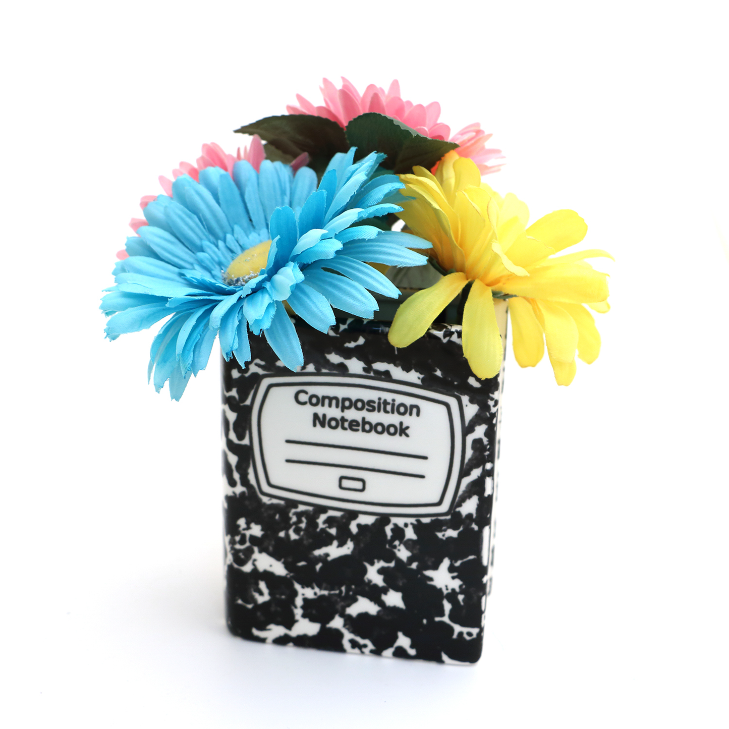 Composition Notebook Vase