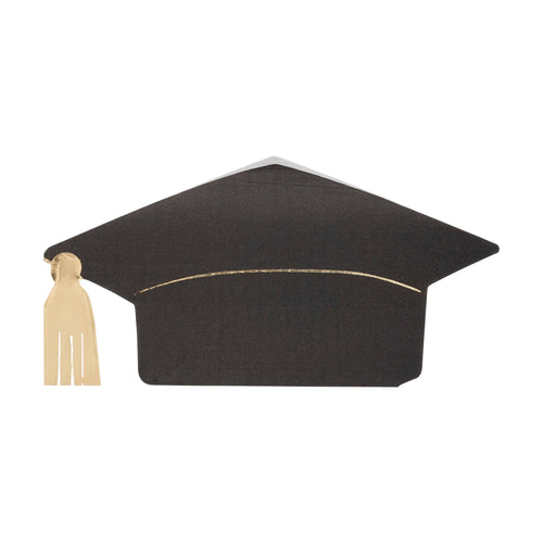Graduation Cap Shaped Dinner Napkins