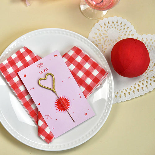 Mini Sparkler Card - XO