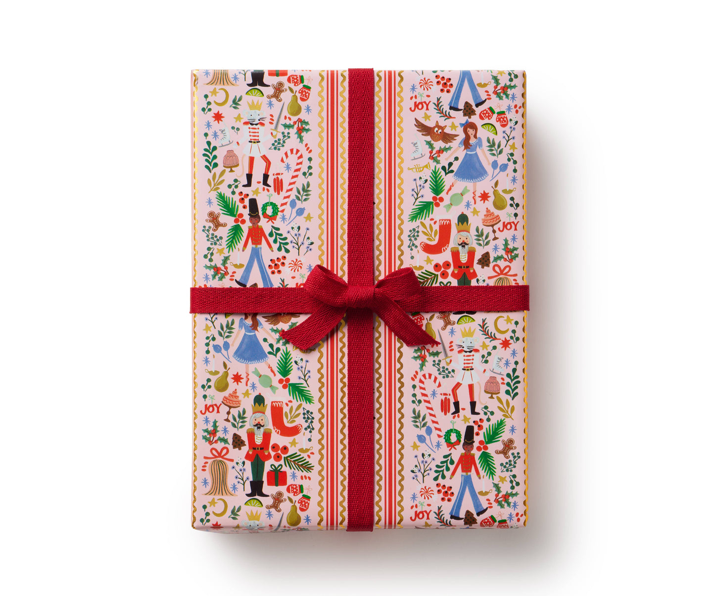 Holly Jolly Nutcracker Continuous Wrapping Roll