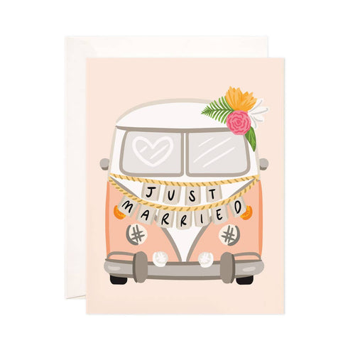 Getaway Van Greeting Card