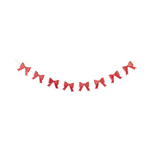 Red Bow Banner