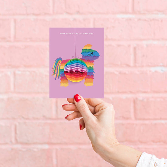 Piñata Pop-up Birthday Card