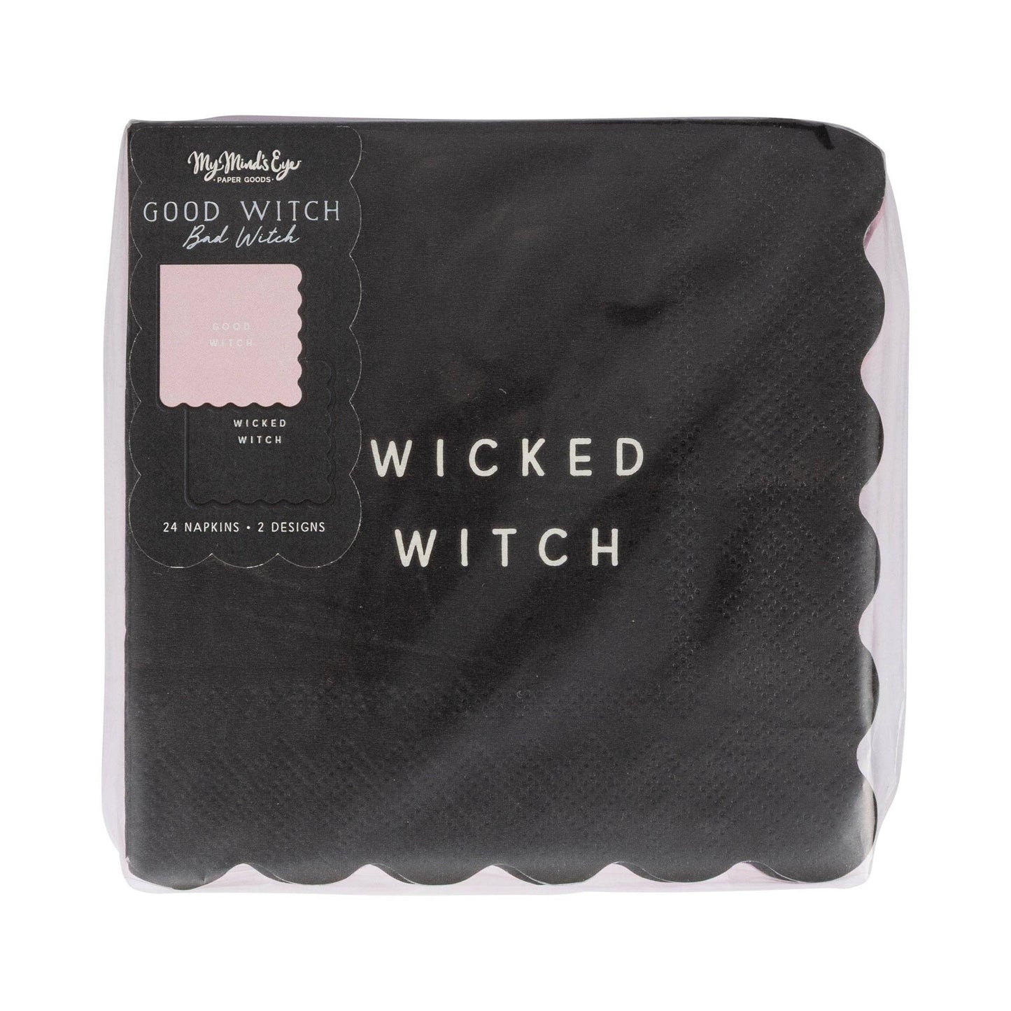 Good Witch Bad Witch Cocktail Napkin Set