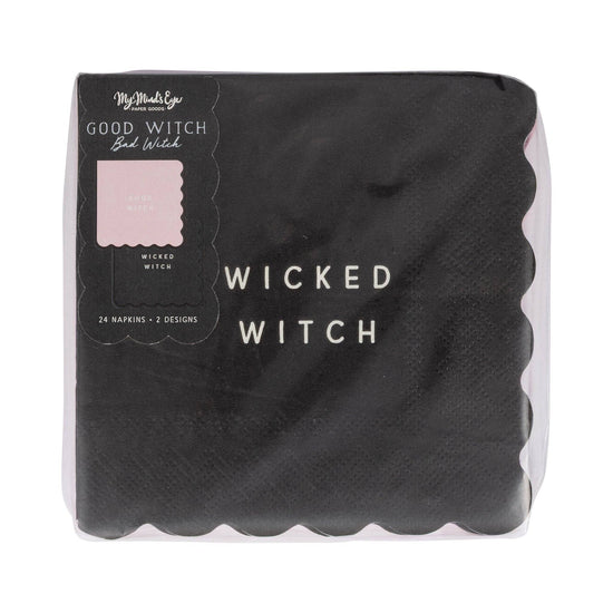 Good Witch Bad Witch Cocktail Napkin Set