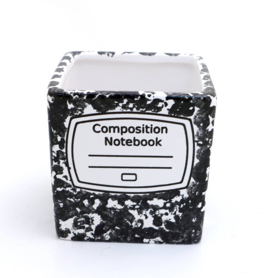 Composition Notebook Planter