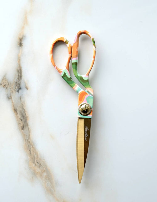 Marbled Rainbow Designer Scissors