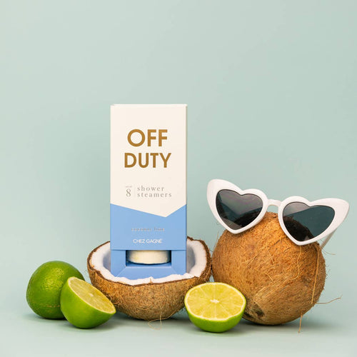 "Off Duty" Shower Steamers - Coconut Lime