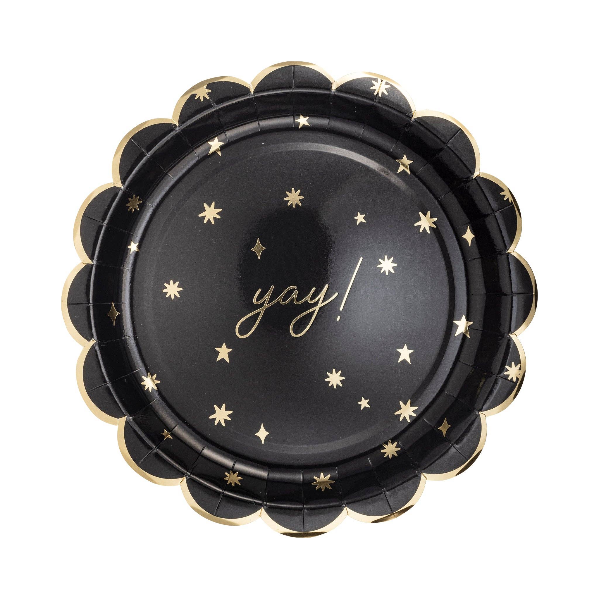 Yay Star Paper Plates 8pk