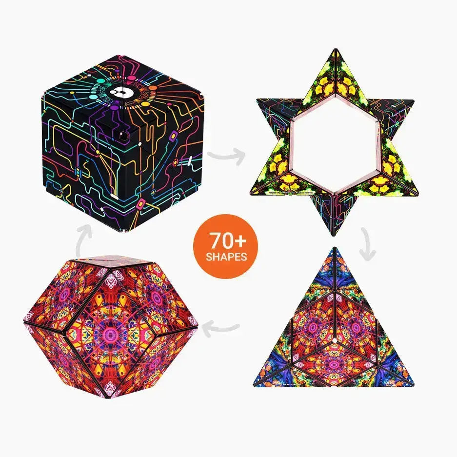 Shashibo Magnetic Puzzle Cube - Q Dot Map
