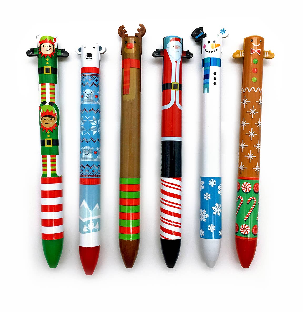 Twice as Nice Holiday 2-Color Click Pen