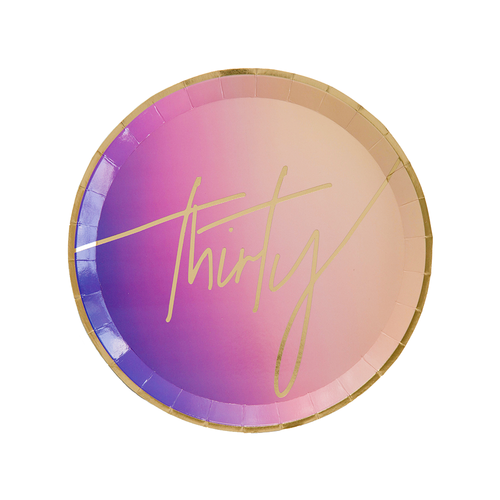 Milestone 30 Dinner Plates