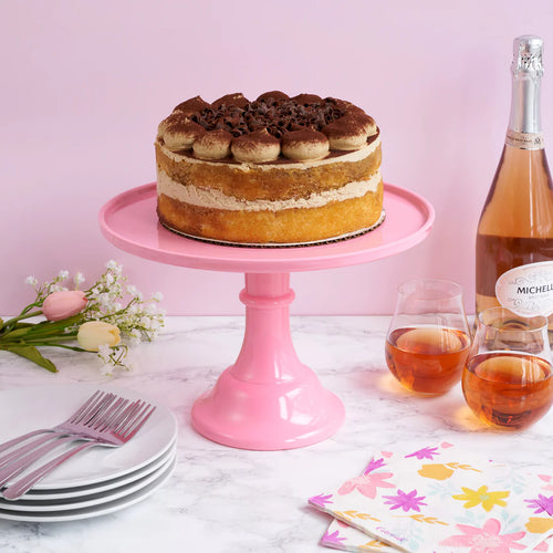 Melamine Cake Stand - Bubblegum Pink
