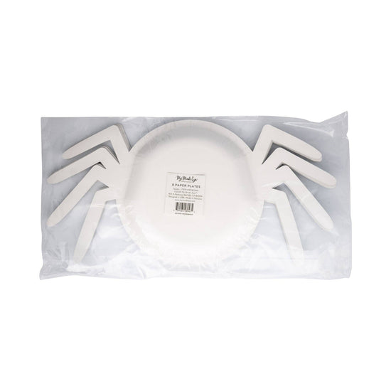 Spider Shaped Paper Plates