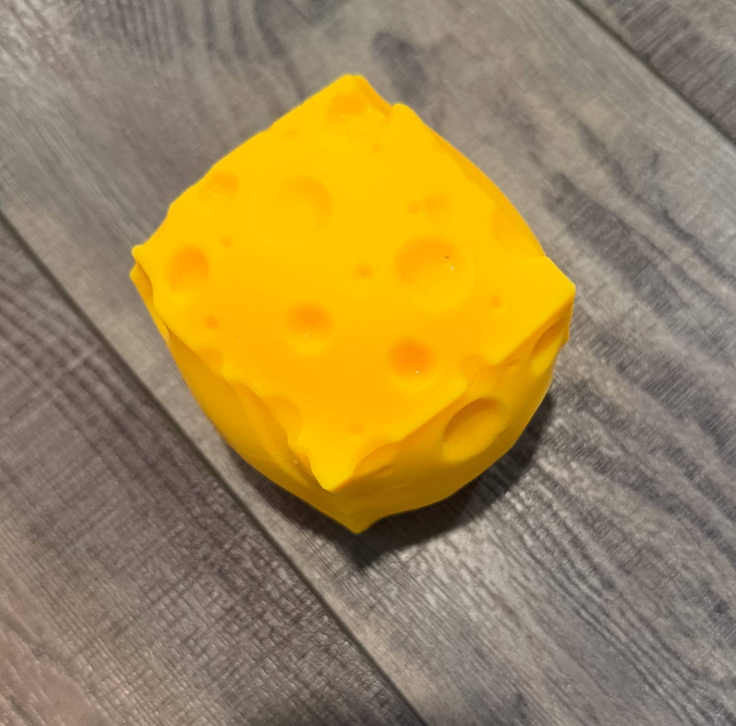 Block of Cheddar Squishy Cheese Toy