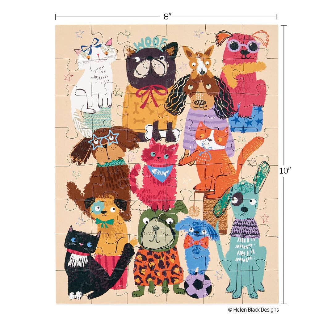 Puzzle Snax Fur Babies 48 Piece