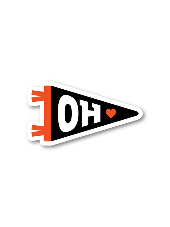 OH | Cincinnati Bengals Pennant Sticker