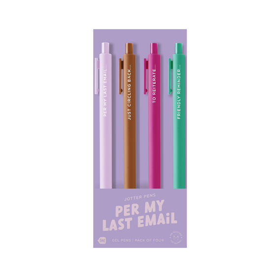 Jotter Sets - 4 Pack - I Wet My Plants