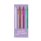 Jotter Sets - 4 Pack - Per My Last Email