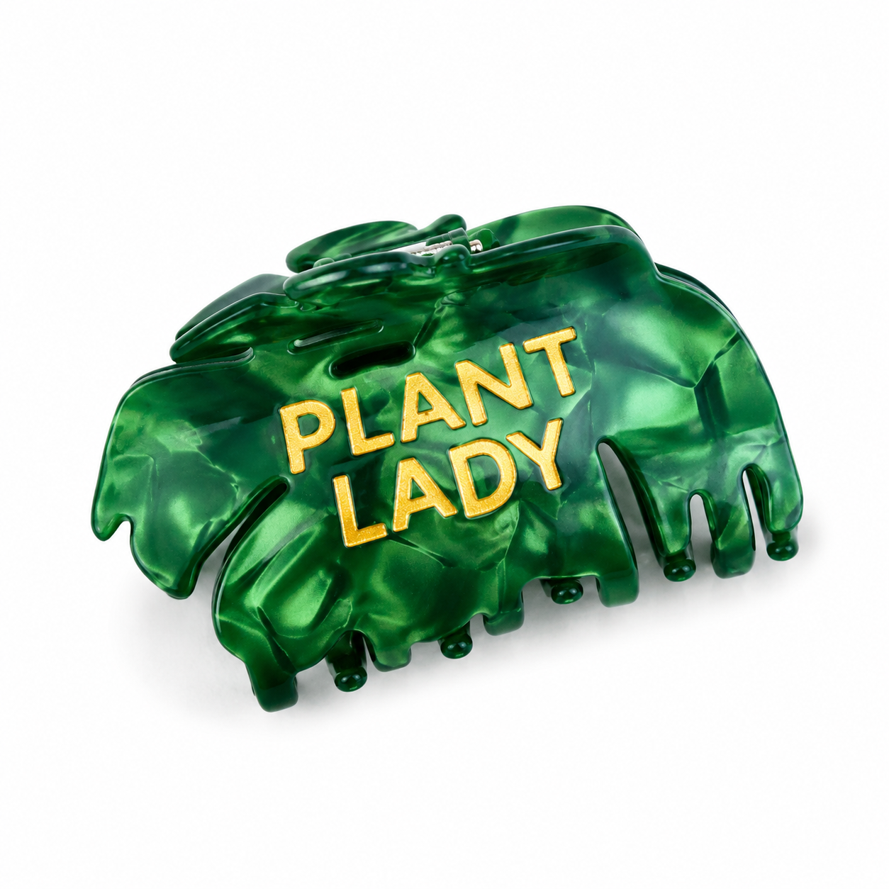 PLANT LADY Monstera Leaf Hair Claw Clip