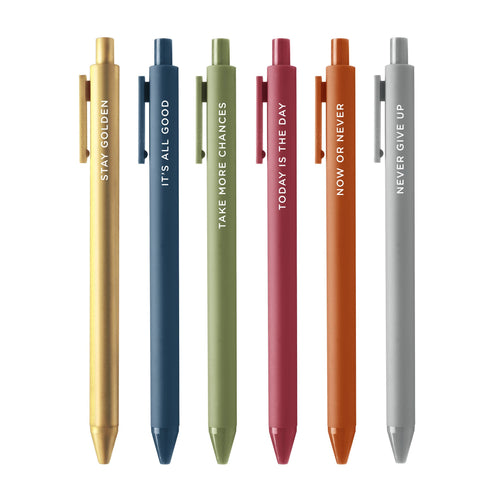Jotter Sets - 6 pack - No Worries