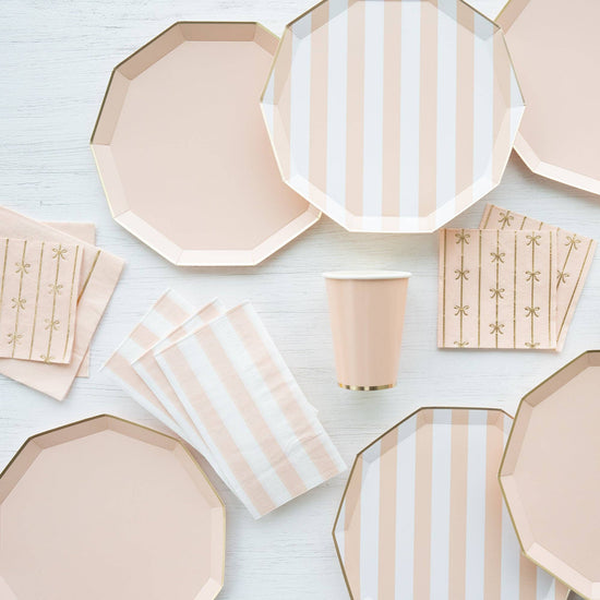 Sweet Peach Premium Dinner Plates - 8 ct.