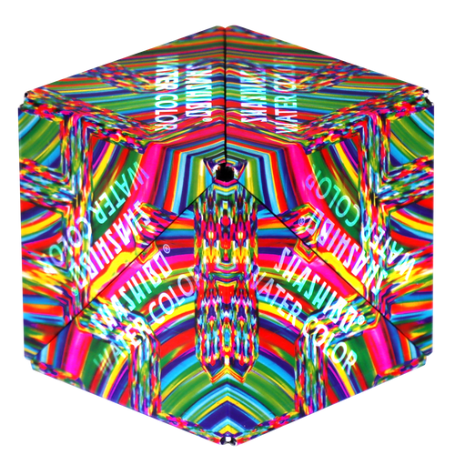 Shashibo Magnetic Puzzle Cube - Watercolor