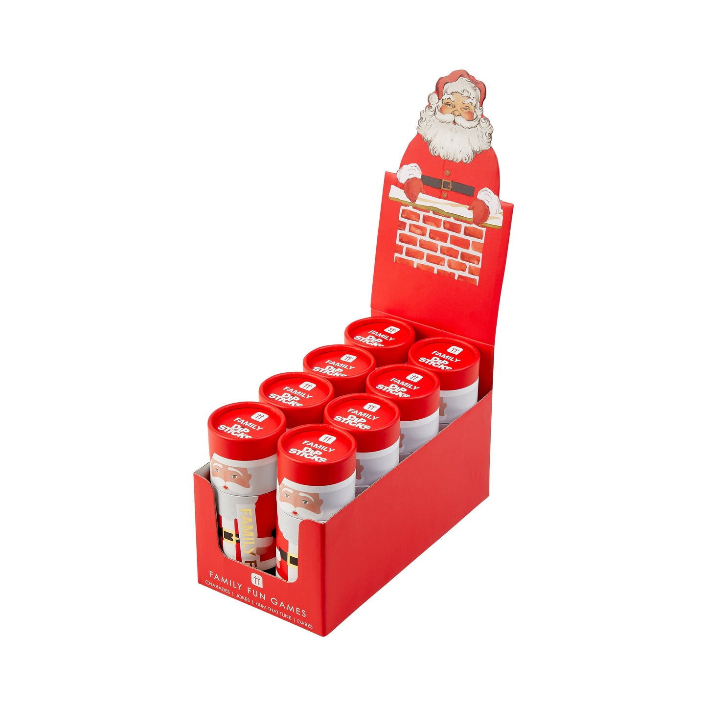 Santa Dipsticks Christmas Game