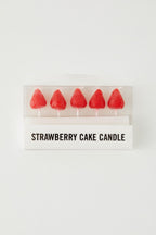 Strawberry Cake Candle Set