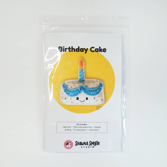 Birthday Cake DIY Felt Kit