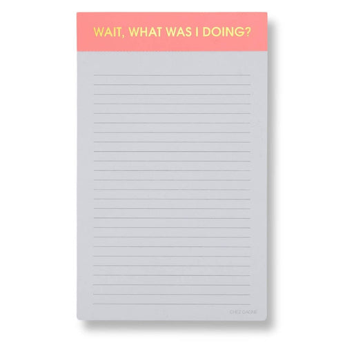 Wait, What Was I Doing? Notepad