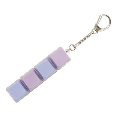 Pastel Keycap Fidget Keychain - Assorted Colors