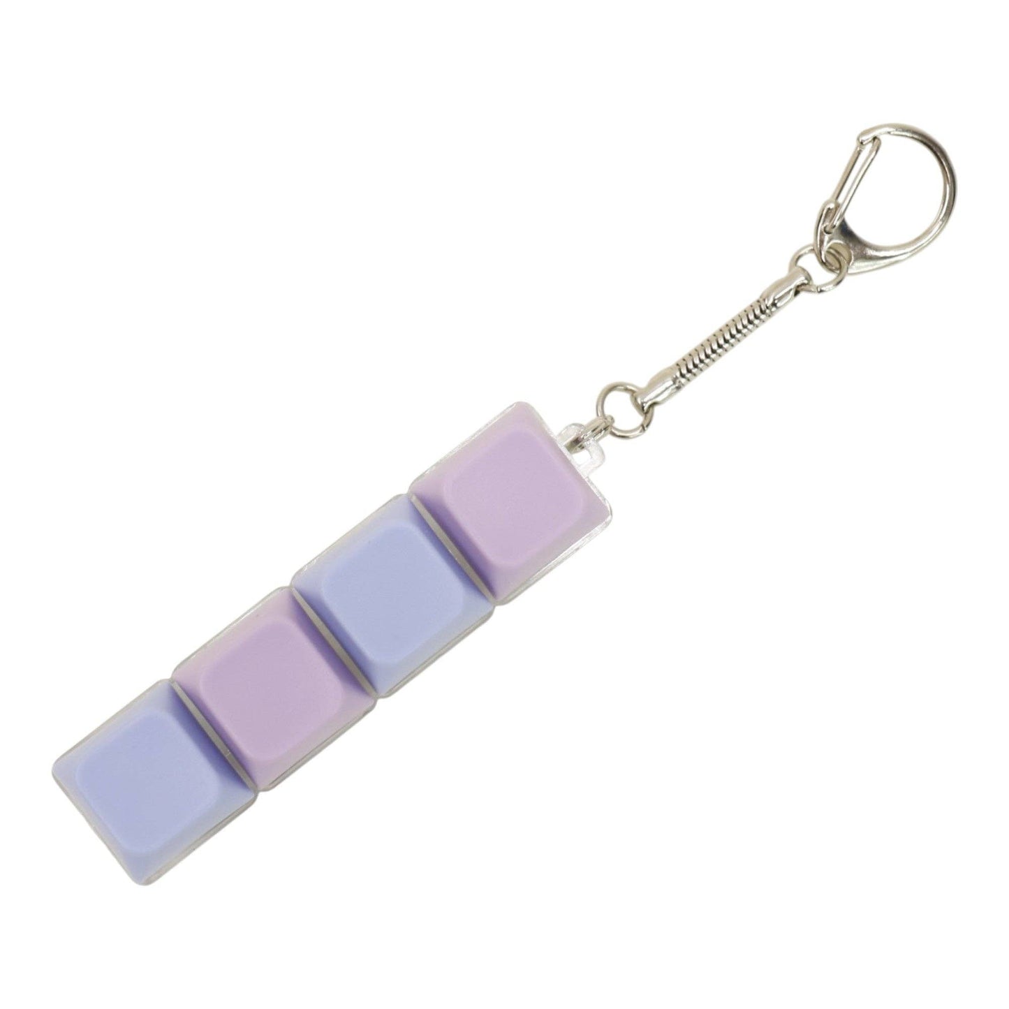 Pastel Keycap Fidget Keychain - Assorted Colors