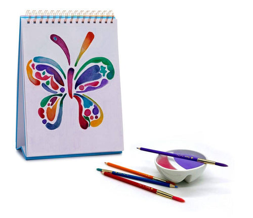JEWEL TONES COLORBRUSH - Watercolor Pencil/Paintbrush Set