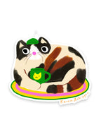 Coffee Cat Sticker