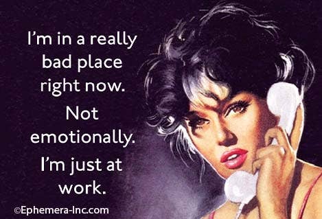 MAGNET: I'm in a really bad place right now...