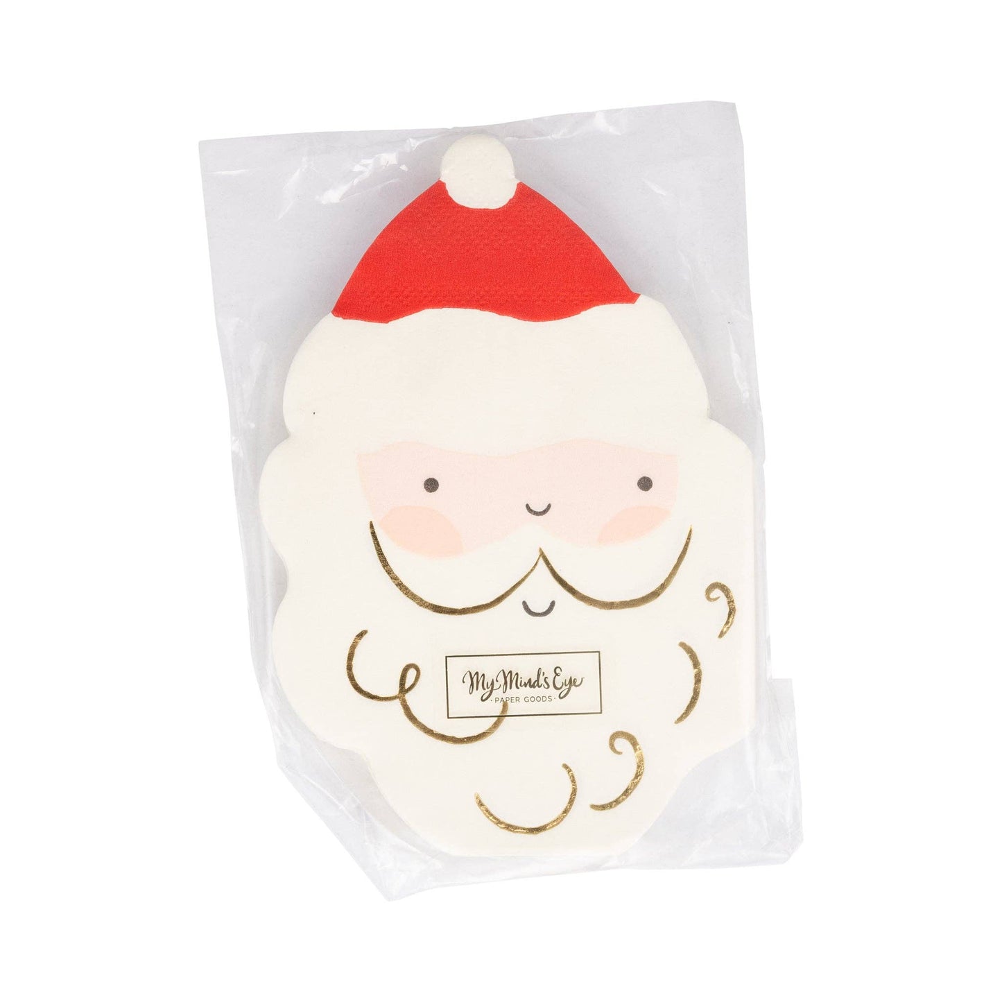 Santa Shaped Dinner Napkins