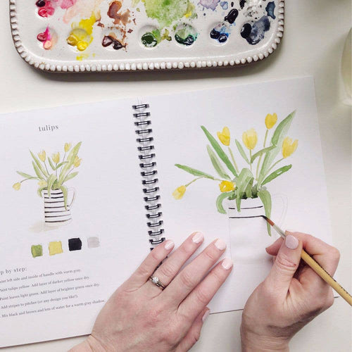 Watercolor Workbook - Flowers