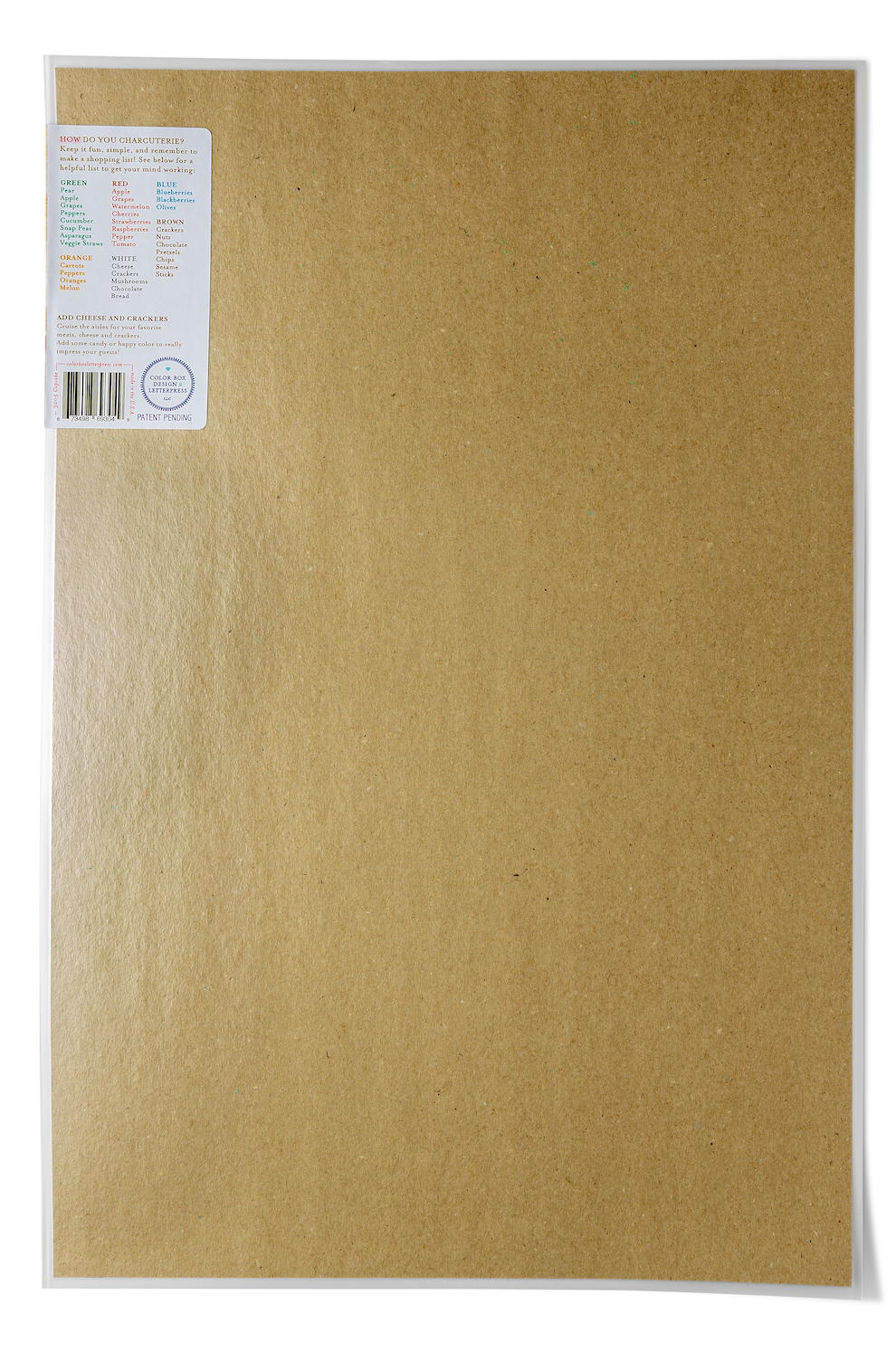 Charcuterie Cheat Sheet - Birthday Cupcake