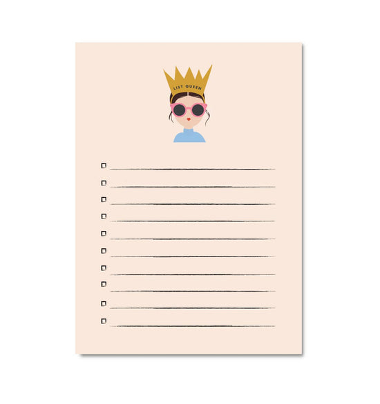 List Queen Notepad