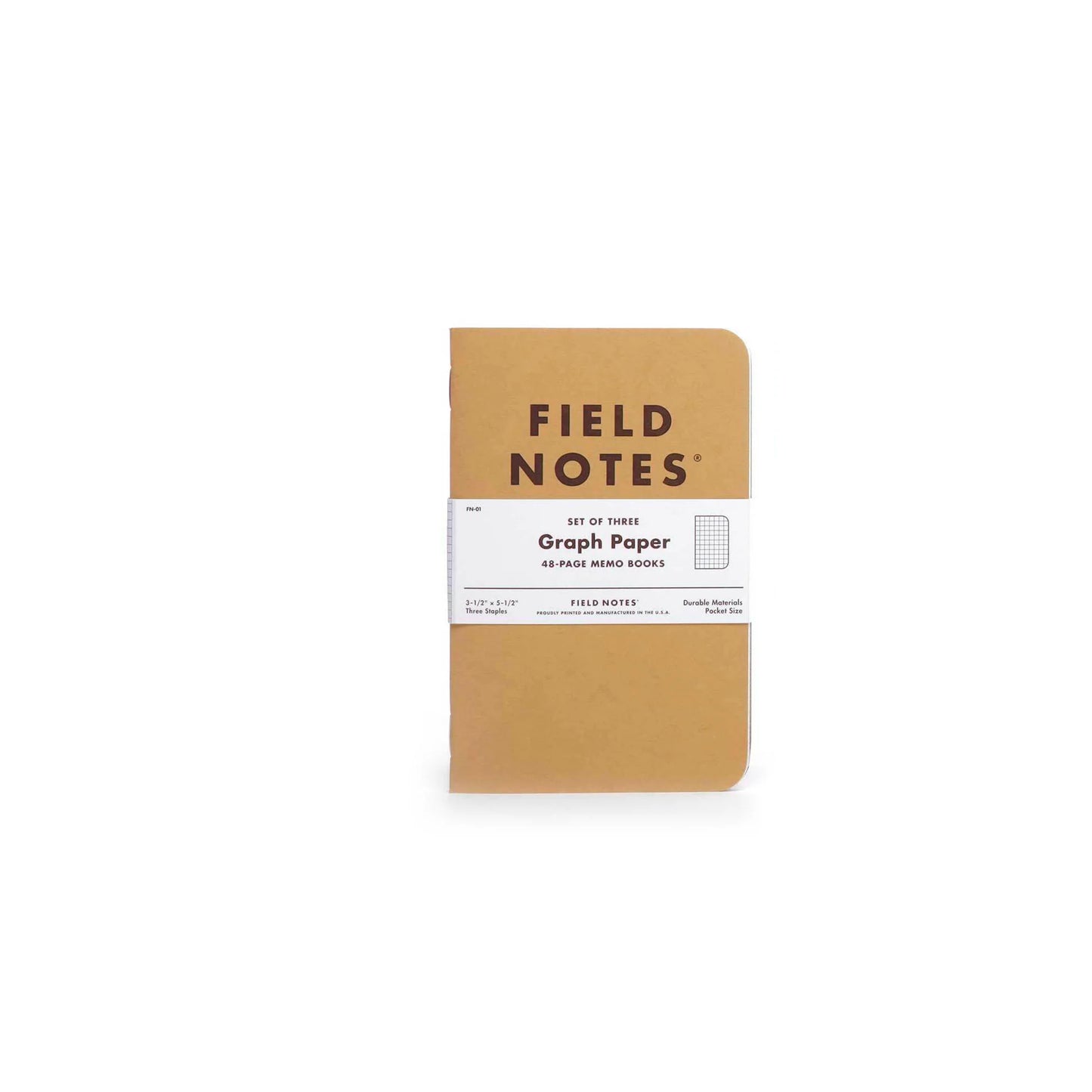 Field Show Paper Field Notes Original Kraft - Graph Paper 3-Pack – RunningonBlooms