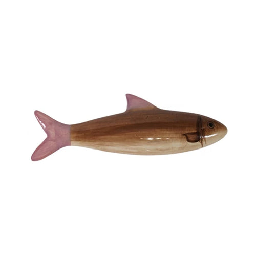 Hand-Painted Fish Wall Decor