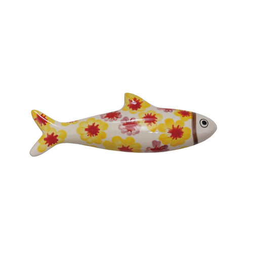 Hand-Painted Fish Wall Decor