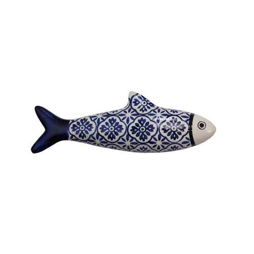 Hand-Painted Fish Wall Decor