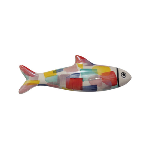 Hand-Painted Fish Wall Decor